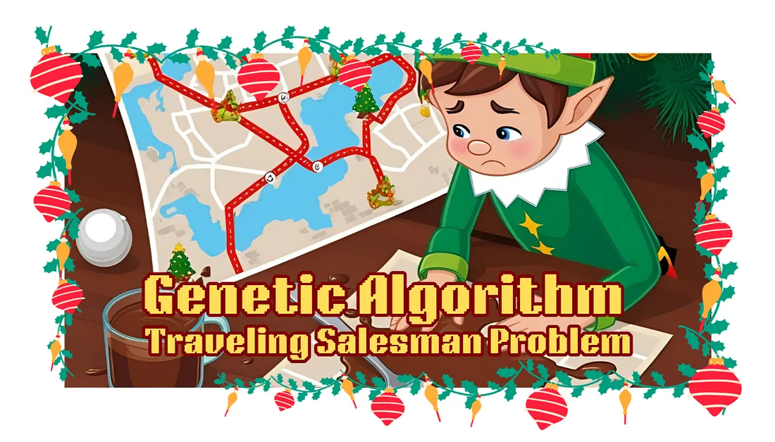 Festive introduction to Genetic Algorithms — Santa's Route Optimization